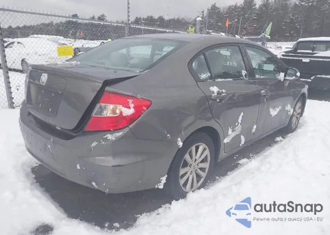 2012 Honda Civic Ex из США, поврежденный, VIN 19XFB2F84CE001970